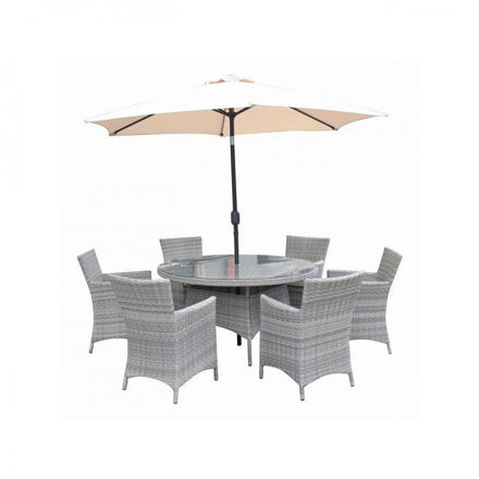 Capri 6 Seater Patio Set