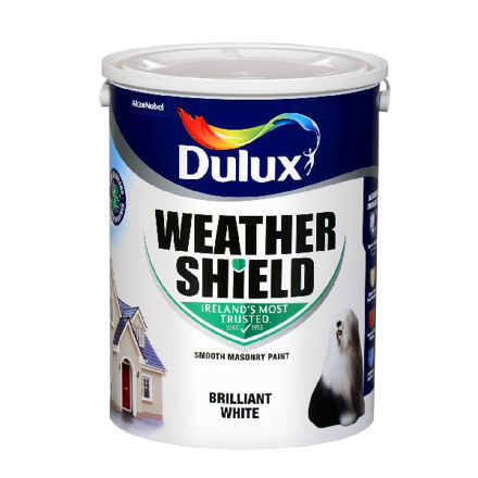 Picture of DULUX WEATHERSHIELD BR WHITE 5LTR