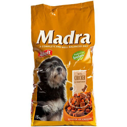 Picture of MADRA 15KG CHICKEN & VEG FLAVOUR DOG FOOD