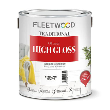 Picture of F/WOOD GLOSS WHITE  1LT