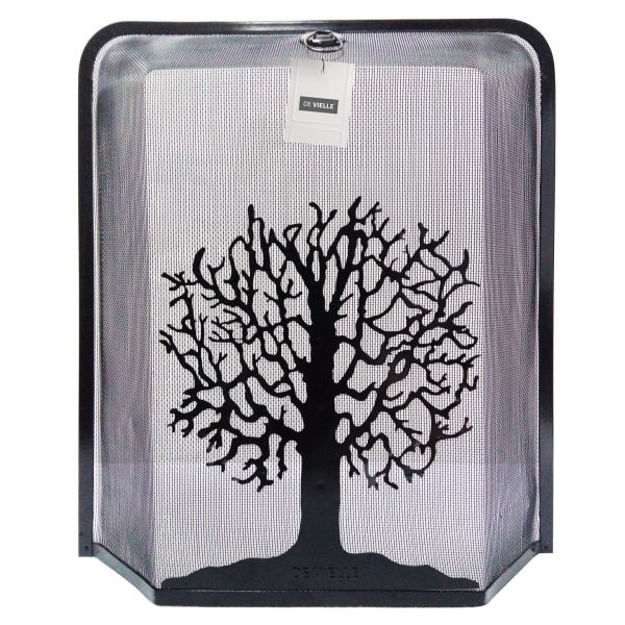 Picture of DEVILLE TREE OF LIFE FIREGUARD BLACK