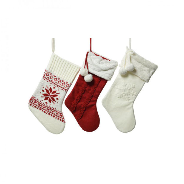 Picture of CHRISTMAS STOCKINGS  ASSORTED
