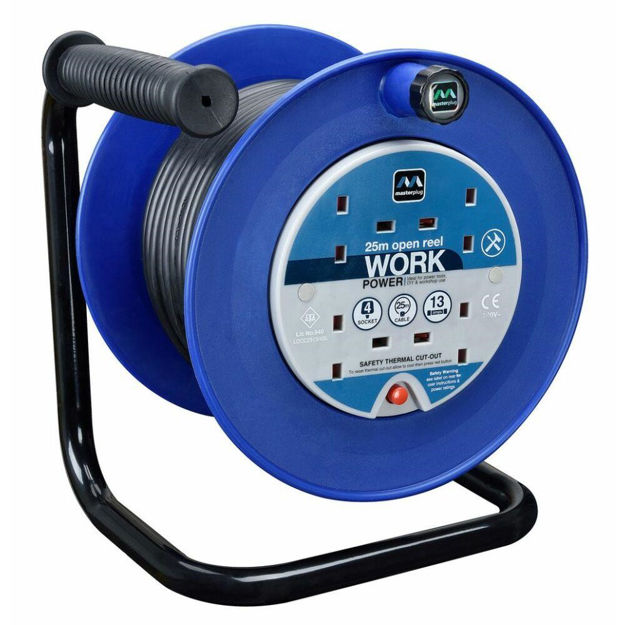 Picture of LUCECO MASTERPLUG 4G CABLE REEL 25M