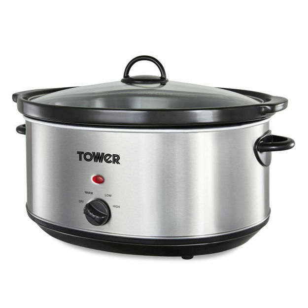 Picture of TOWER STAINLESS STEEL SLOW COOKER 6.5LTR