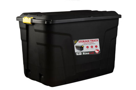 Picture of RINOSTUFF STORAGE TRUNK ON WHEELS 190LTR