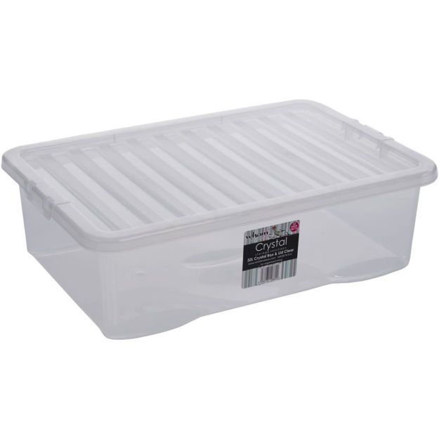 Picture of CRYSTAL 32 LTR STORAGE BOX & LID 10860