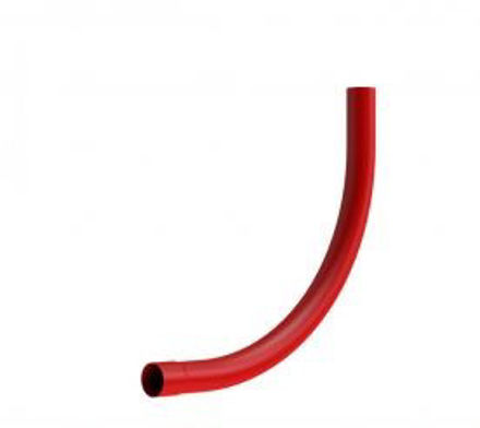 Picture of 5" RED ESB DUCTING BEND  125MM 90DEG