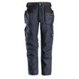 Picture of ALLROUND CANVAS STRETCH TROUSERS NAVY W30 L30