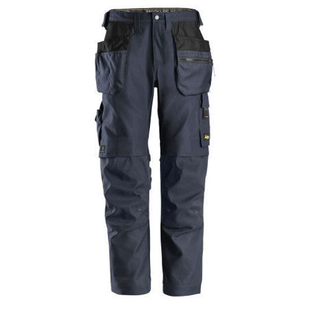 Picture of ALLROUND CANVAS STRETCH TROUSERS NAVY W30 L30
