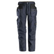 Picture of ALLROUND CANVAS STRETCH TROUSERS NAVY W36 L35