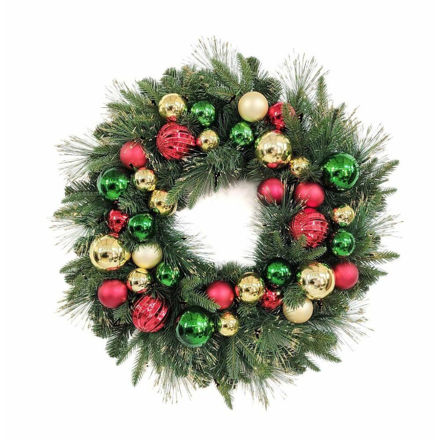 Picture of CHANTRY DECORATED WREATH 60CM