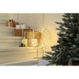 Picture of DEWDROP 720 LED WREATH ON STAND 45CM