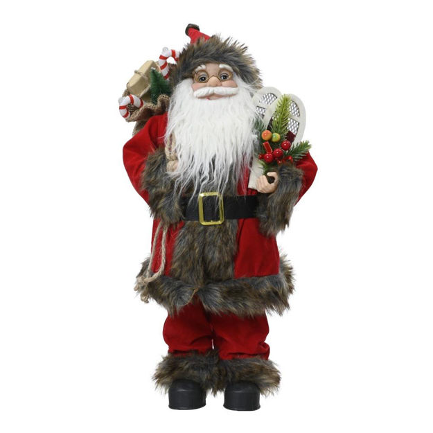 Picture of RED SANTA WITH GLASSES 60CM