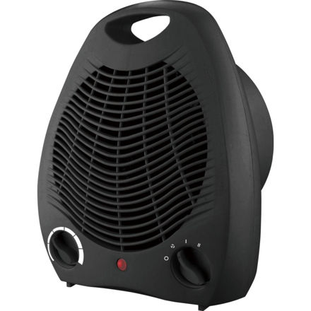 Picture of DEVILLE DUAL FAN HEATER BLACK HEATER 2KW