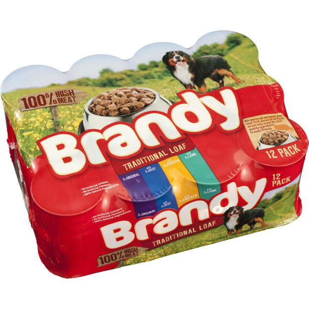 Picture of BRANDY TINNED DOG FOOD VARIETY 395G PACK 12