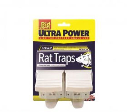 Picture of BIG CHEESE ULTRA BAITED RAT TRAPS  2PK STV149