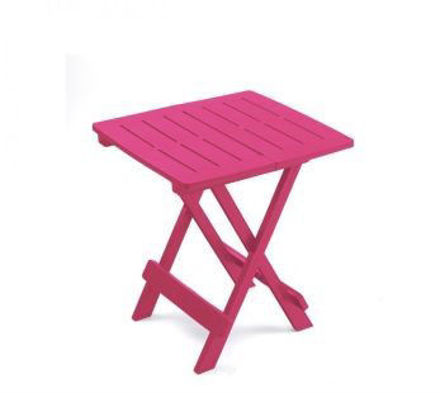 Picture of ADIGE RESIN FOLDING TABLE FUCHISA PINK