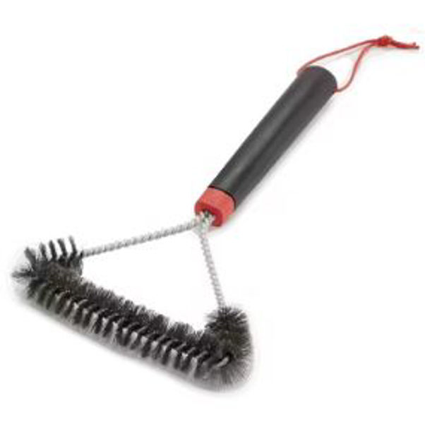 Picture of WEBER 30CM THREE SIDED BBQ GRILL BRUSH 6277