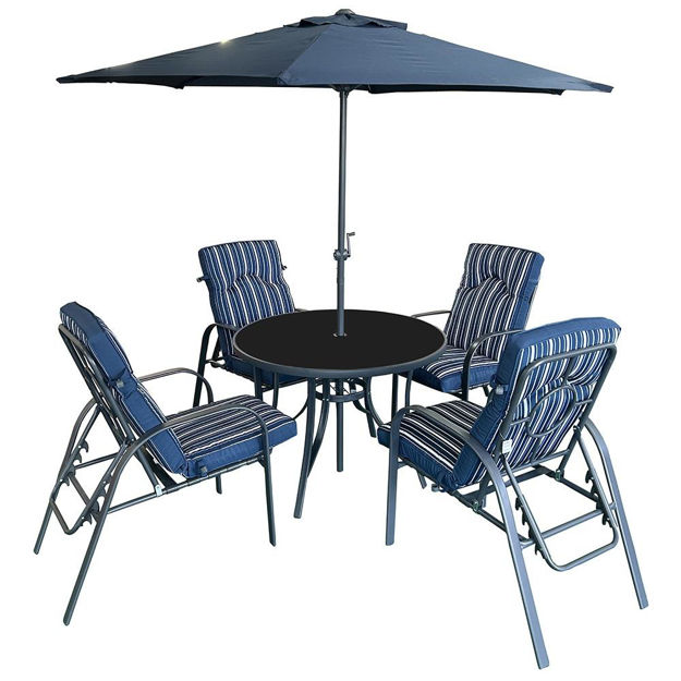 Picture of PROVENCE 4 SEATER CUSHIONED PATIO SET