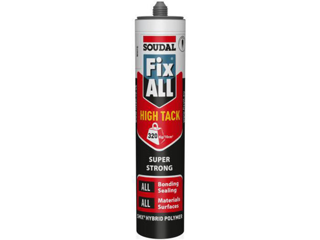 Picture of SOUDAL FIXALL HIGH TACK WHITE 290ML