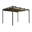 Picture of PERGOLA WITH RETRACTABLE ROOF GRAPHITE 3MX 4M TENT